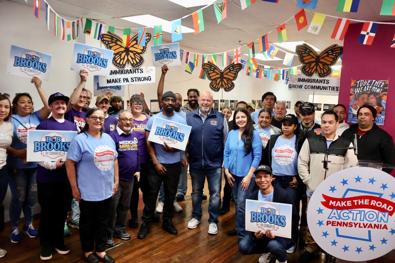 SEIU PA State Council Leaders endorse Bob Brooks for Congress